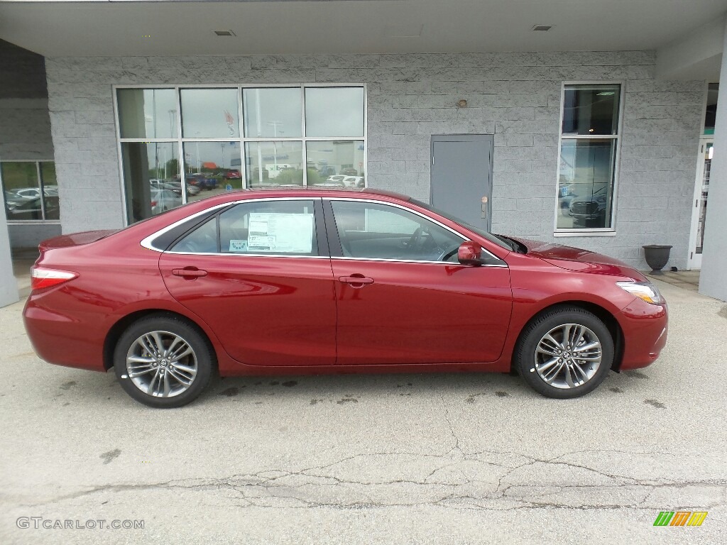 Ruby Flare Pearl 2017 Toyota Camry SE Exterior Photo #115147070