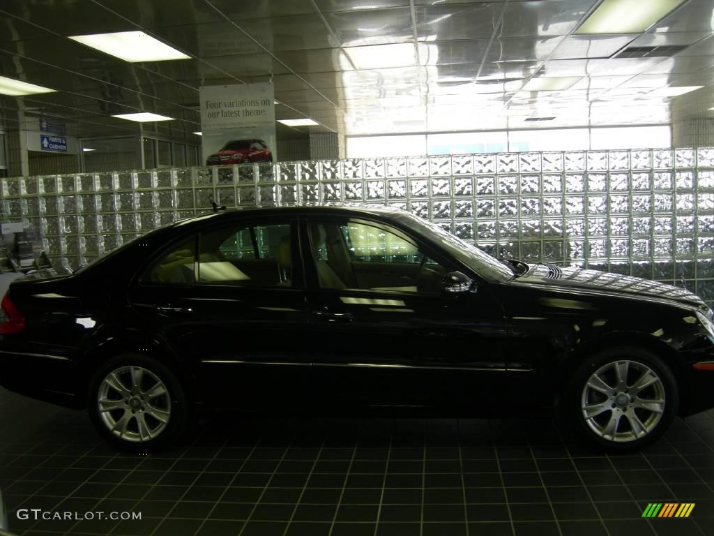 2009 E 350 Sedan - Black / Cashmere photo #1