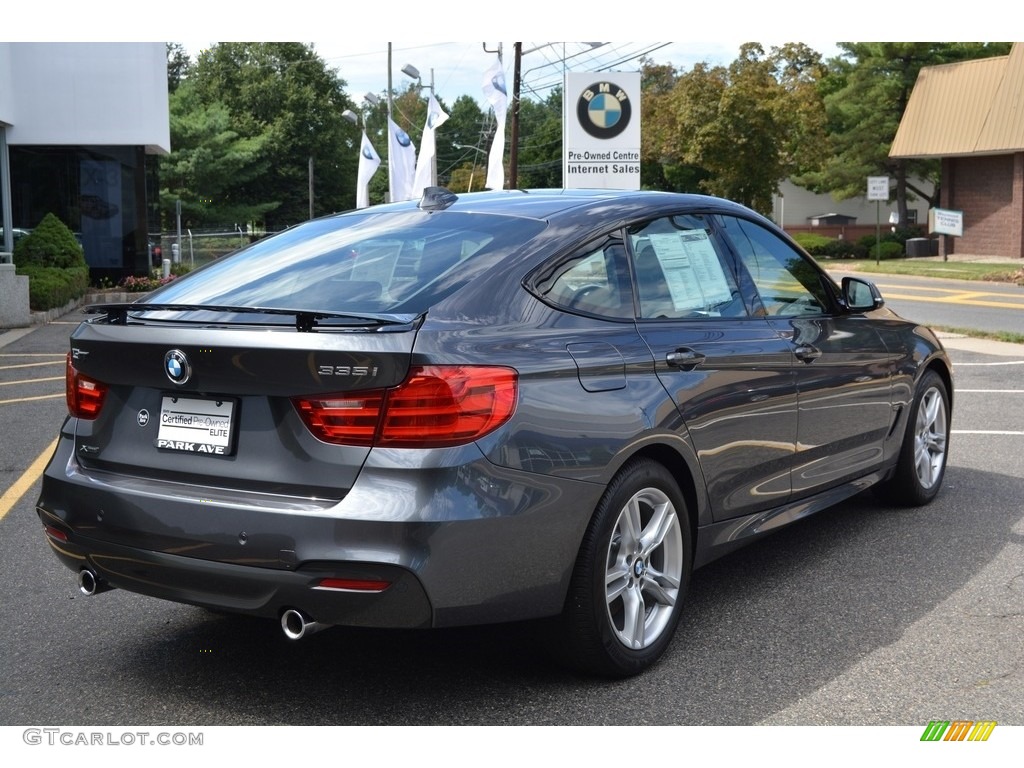 2016 3 Series 335i xDrive Gran Turismo - Mineral Grey Metallic / Black photo #3