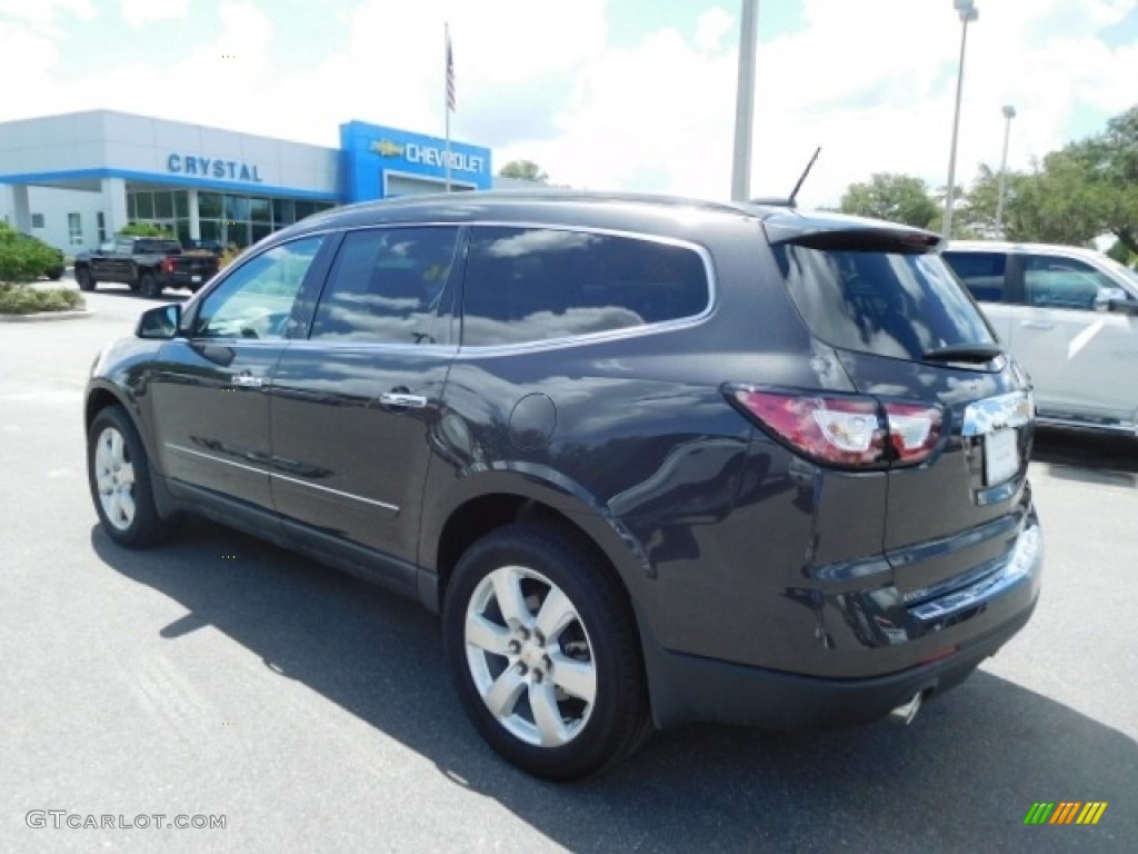 2016 Traverse LTZ - Sable Metallic / Ebony/Saddle Up photo #3