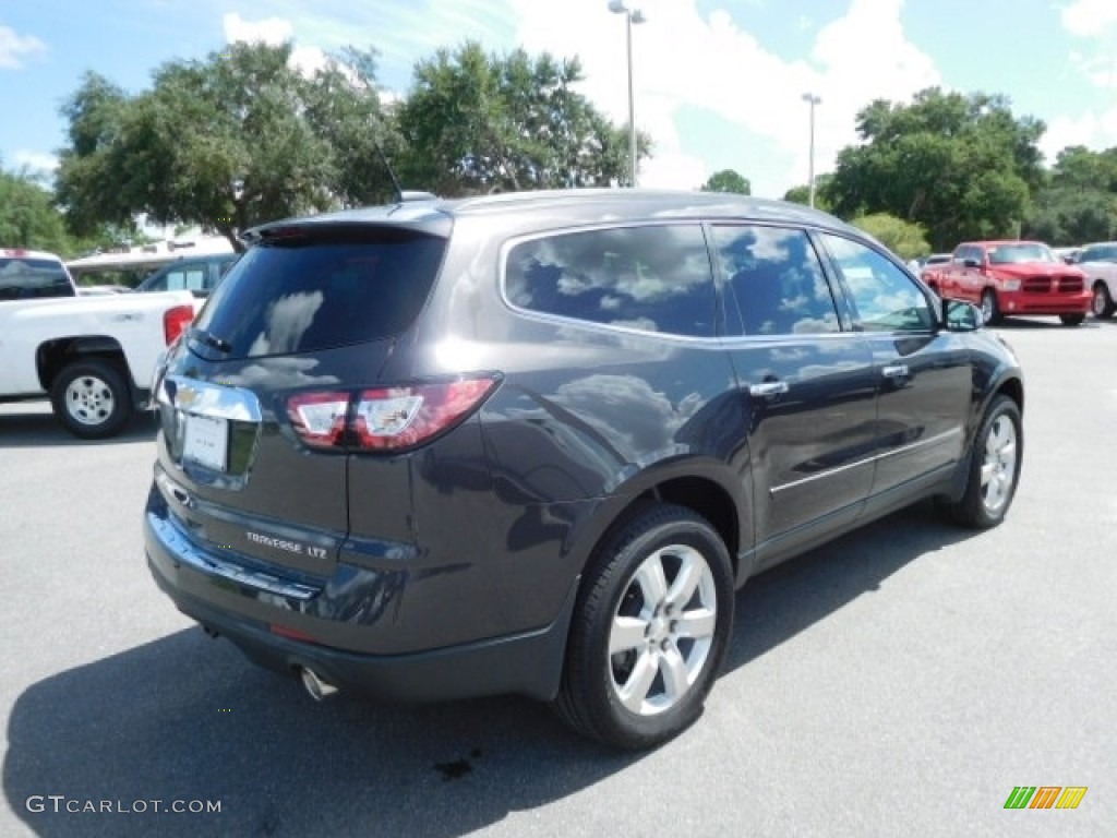 2016 Traverse LTZ - Sable Metallic / Ebony/Saddle Up photo #10