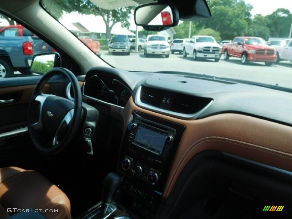 2016 Traverse LTZ - Sable Metallic / Ebony/Saddle Up photo #13