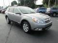 2011 Steel Silver Metallic Subaru Outback 2.5i Premium Wagon  photo #4