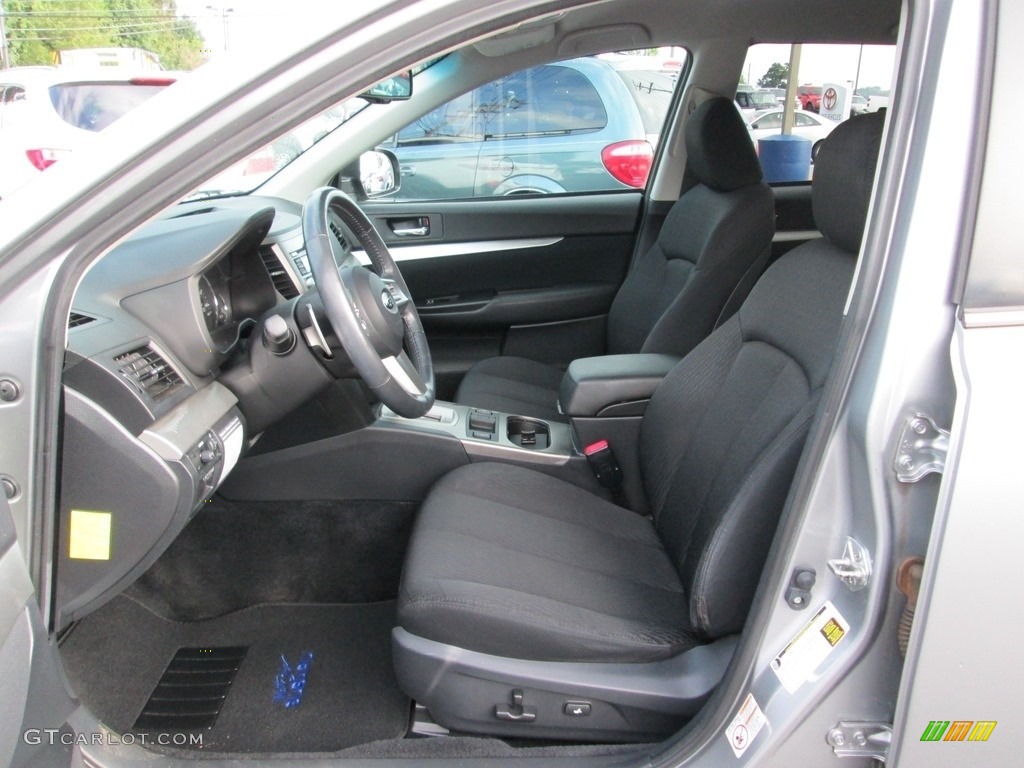 2011 Outback 2.5i Premium Wagon - Steel Silver Metallic / Warm Ivory photo #12