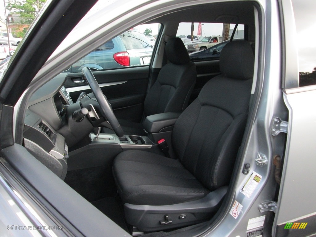 2011 Outback 2.5i Premium Wagon - Steel Silver Metallic / Warm Ivory photo #14