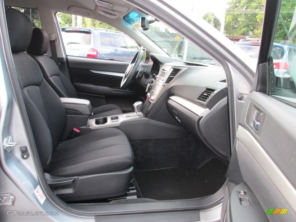2011 Outback 2.5i Premium Wagon - Steel Silver Metallic / Warm Ivory photo #16