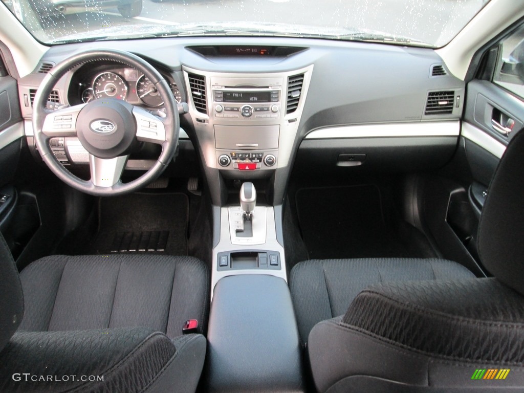 2011 Outback 2.5i Premium Wagon - Steel Silver Metallic / Warm Ivory photo #22