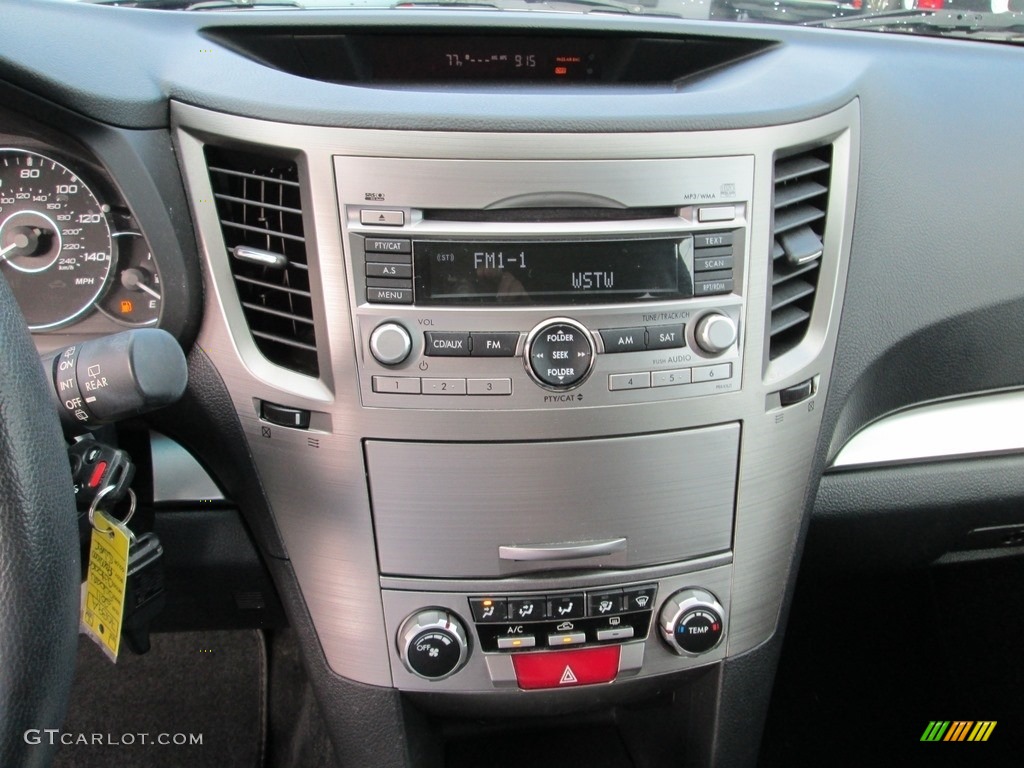 2011 Outback 2.5i Premium Wagon - Steel Silver Metallic / Warm Ivory photo #23