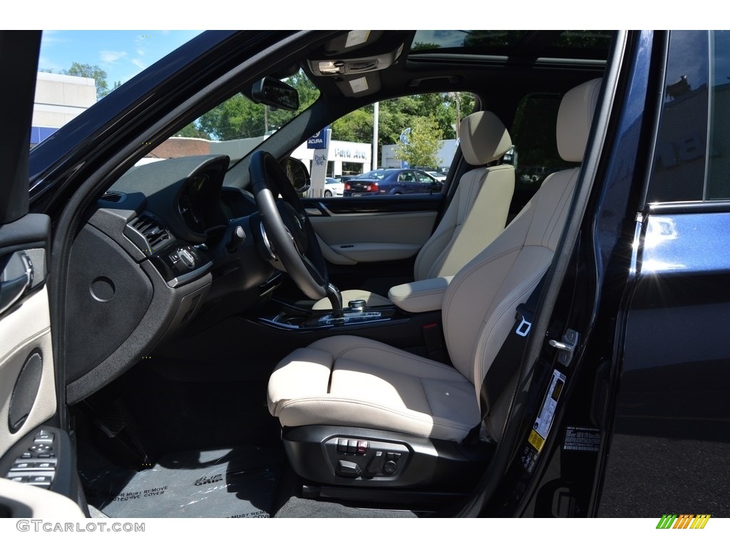 2017 BMW X3 xDrive35i Front Seat Photo #115152979