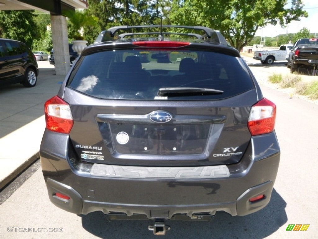 2014 XV Crosstrek 2.0i Limited - Dark Gray Metallic / Black photo #12