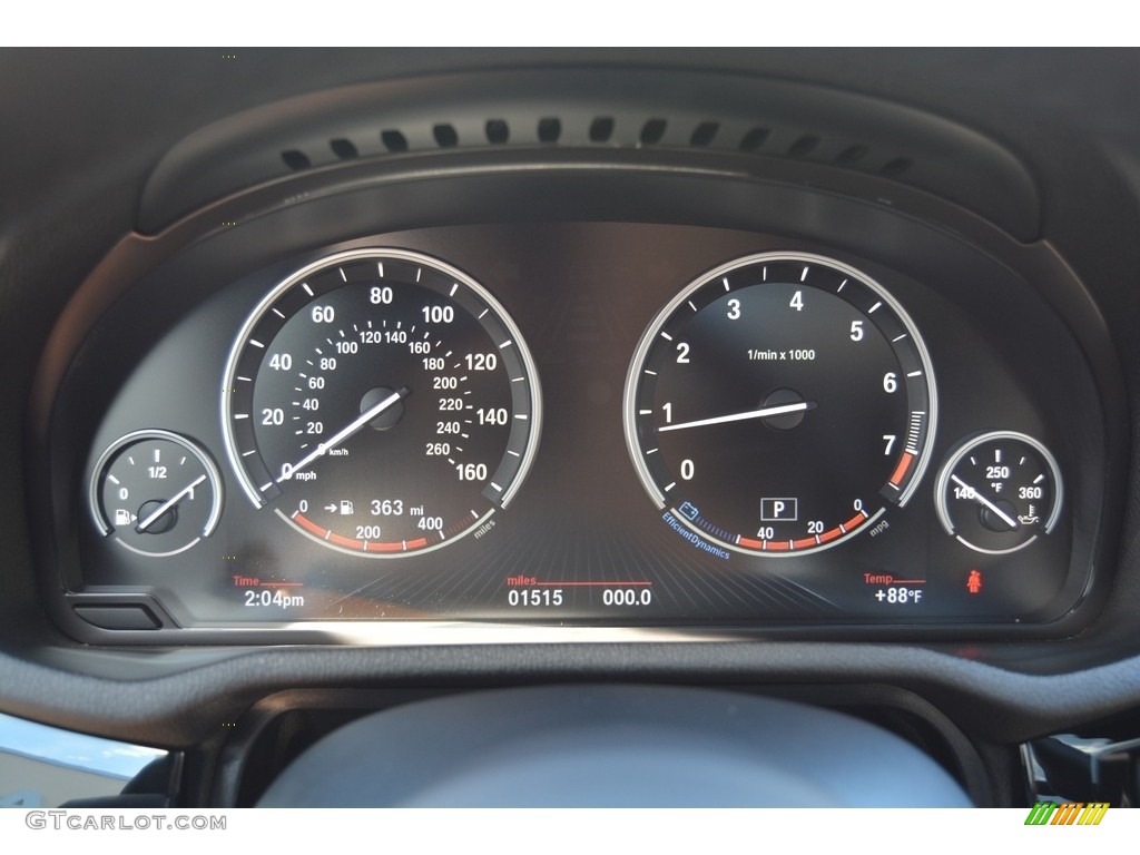 2017 BMW X3 xDrive35i Gauges Photo #115153175