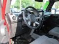 2008 Red Rock Crystal Pearl Jeep Wrangler Unlimited Sahara 4x4  photo #11
