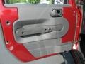 2008 Red Rock Crystal Pearl Jeep Wrangler Unlimited Sahara 4x4  photo #13