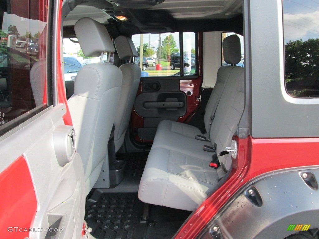 2008 Wrangler Unlimited Sahara 4x4 - Red Rock Crystal Pearl / Dark Slate Gray/Med Slate Gray photo #19