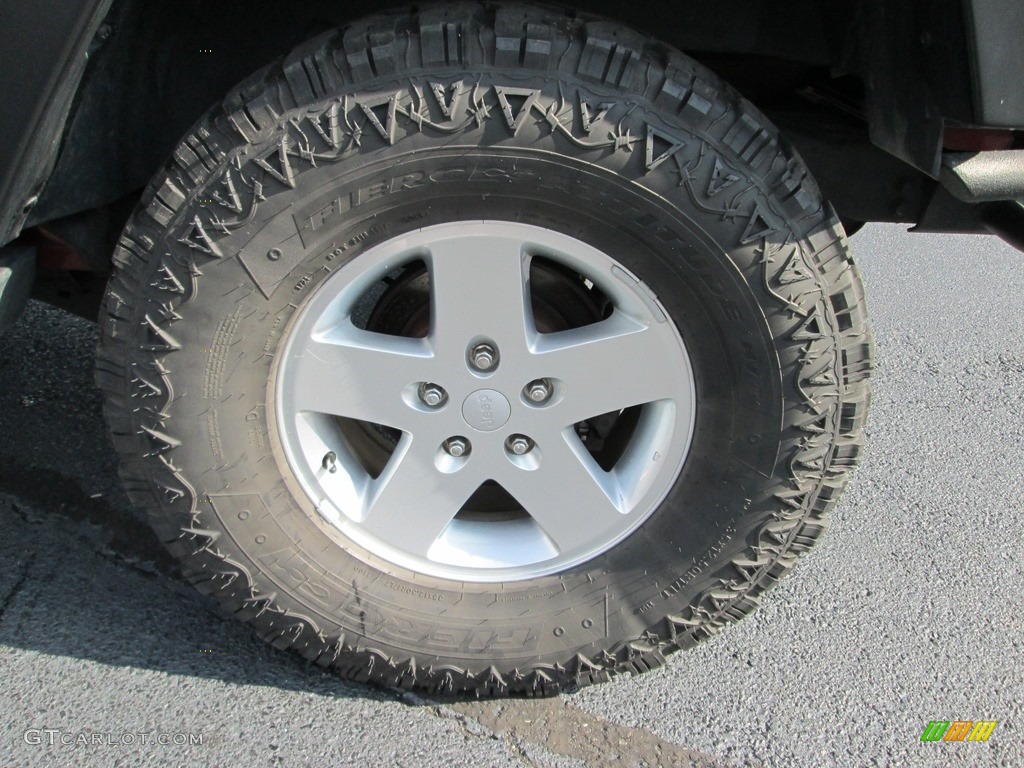 2008 Wrangler Unlimited Sahara 4x4 - Red Rock Crystal Pearl / Dark Slate Gray/Med Slate Gray photo #20