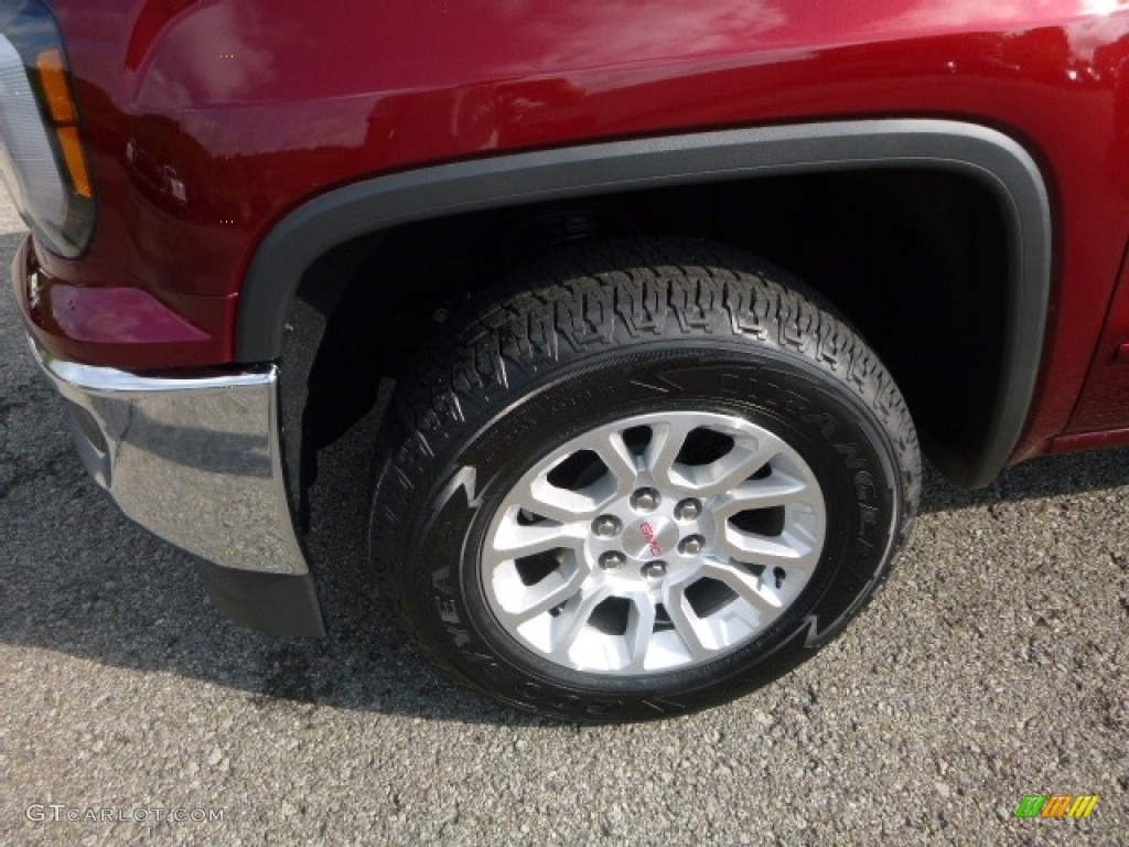 2017 Sierra 1500 SLE Crew Cab 4WD - Crimson Red Tintcoat / Jet Black photo #2