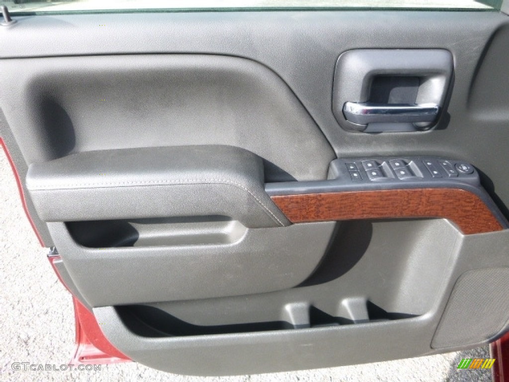 2017 Sierra 1500 SLE Crew Cab 4WD - Crimson Red Tintcoat / Jet Black photo #14