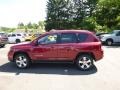 2017 Deep Cherry Red Crystal Pearl Jeep Compass High Altitude 4x4  photo #3