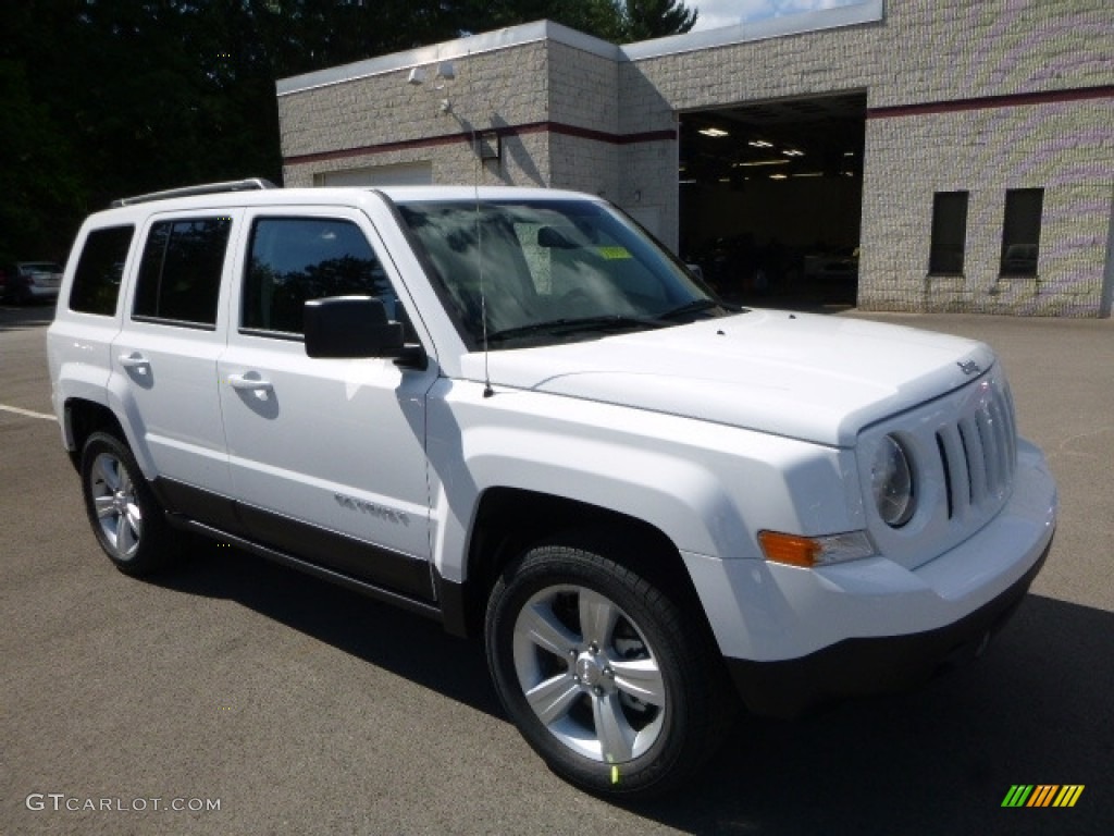 Bright White 2017 Jeep Patriot Latitude 4x4 Exterior Photo #115156016