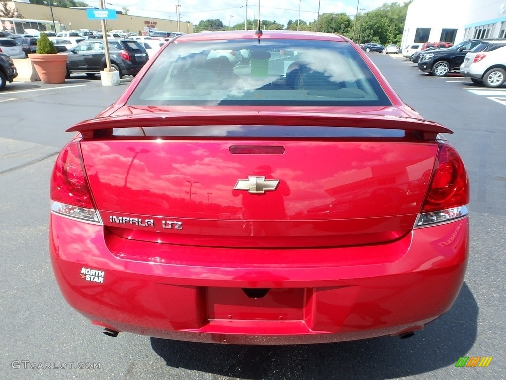 2012 Impala LTZ - Crystal Red Tintcoat / Ebony photo #6