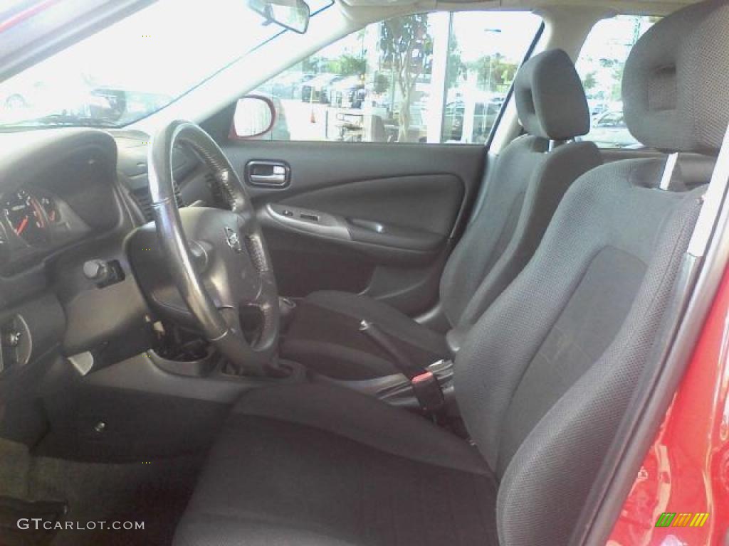 2006 Sentra SE-R Spec V - Code Red / Charcoal photo #6