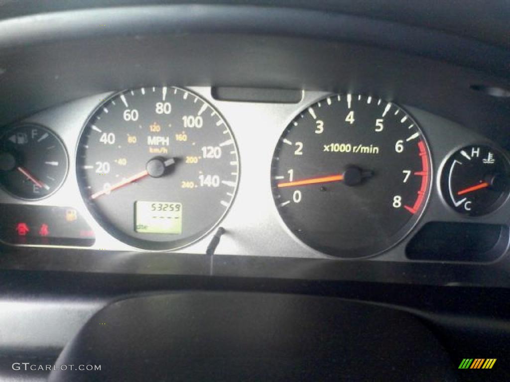 2006 Sentra SE-R Spec V - Code Red / Charcoal photo #7