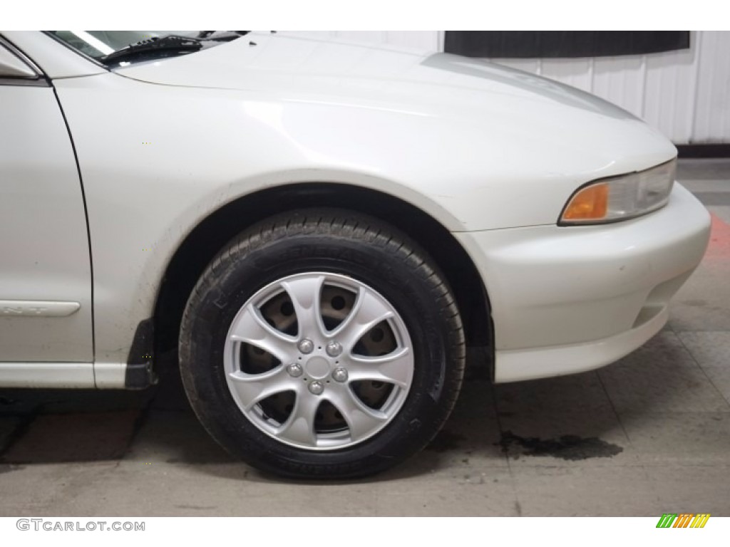 2001 Galant ES - Northstar White / Gray photo #48