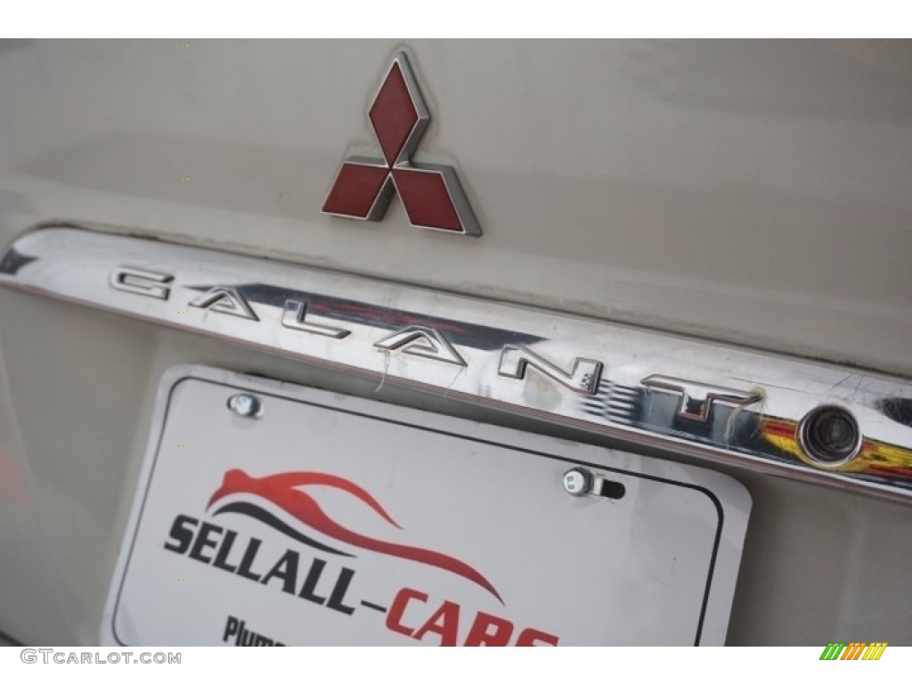 2001 Galant ES - Northstar White / Gray photo #86