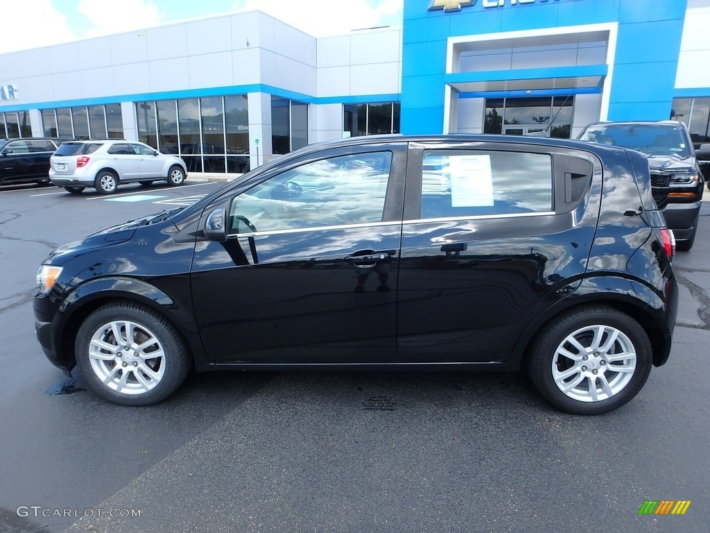 2012 Sonic LT Hatch - Black / Jet Black/Dark Titanium photo #3