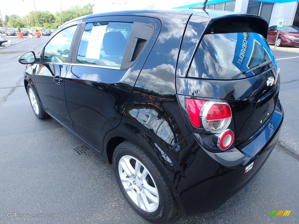 2012 Sonic LT Hatch - Black / Jet Black/Dark Titanium photo #4