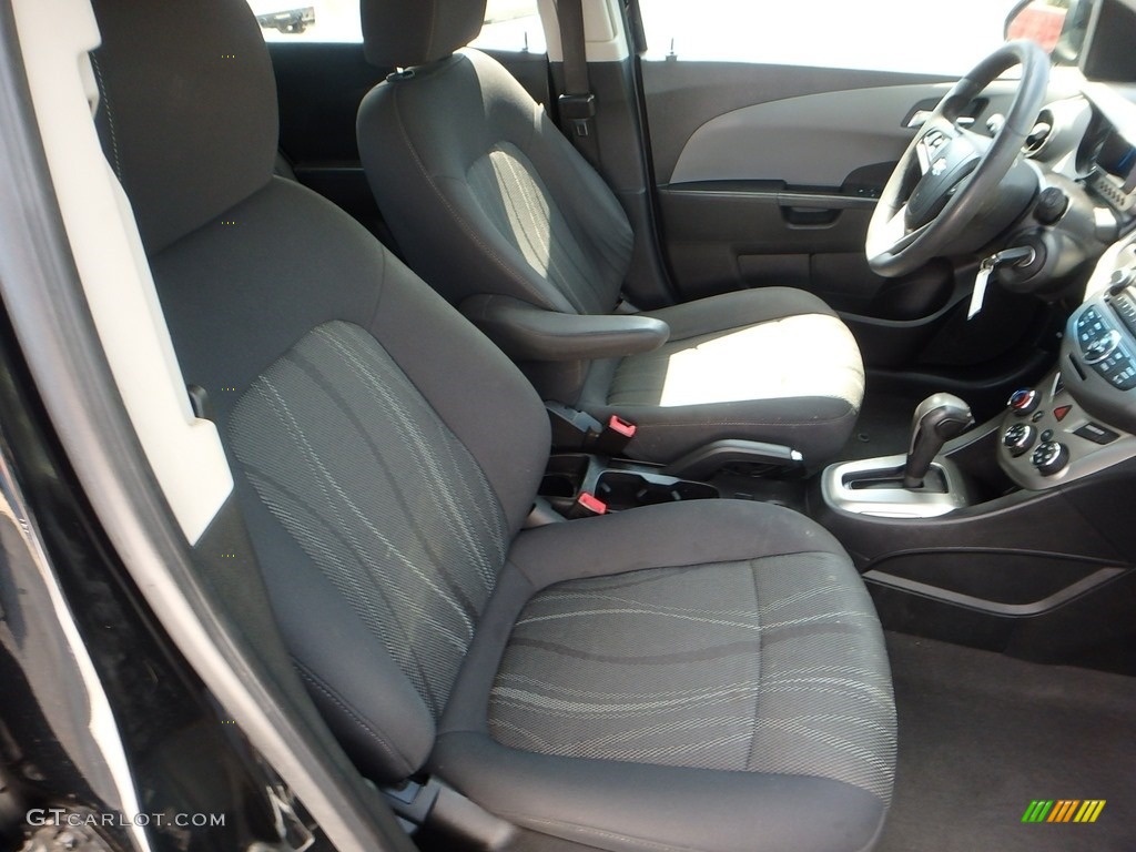 2012 Sonic LT Hatch - Black / Jet Black/Dark Titanium photo #15