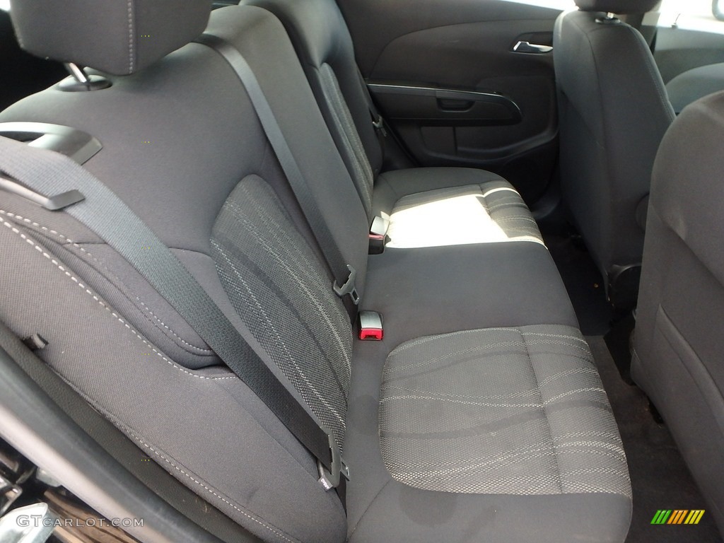 2012 Sonic LT Hatch - Black / Jet Black/Dark Titanium photo #18