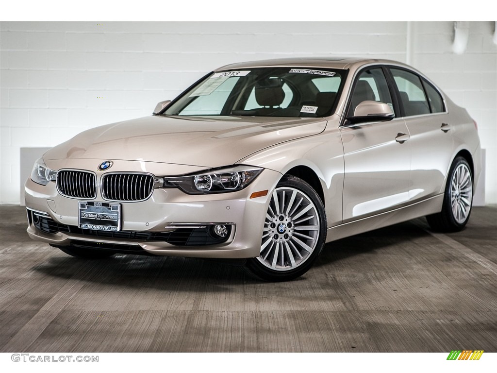 2013 3 Series 328i Sedan - Orion Silver Metallic / Saddle Brown photo #14