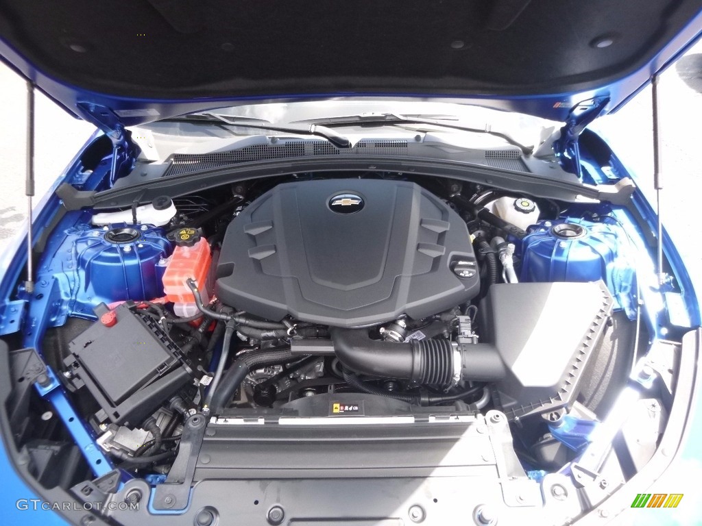 2017 Camaro LT Coupe - Hyper Blue Metallic / Jet Black photo #3