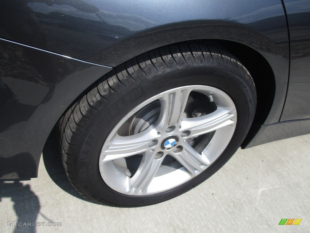 2014 3 Series 320i xDrive Sedan - Mineral Grey Metallic / Black photo #3