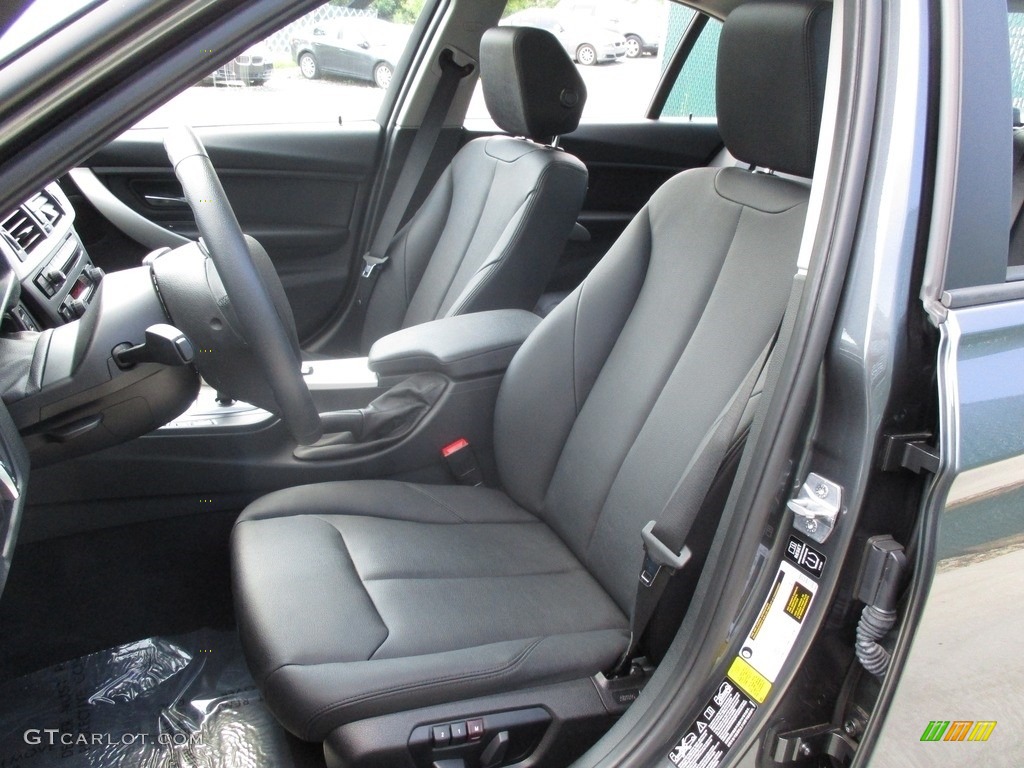 2014 3 Series 320i xDrive Sedan - Mineral Grey Metallic / Black photo #13
