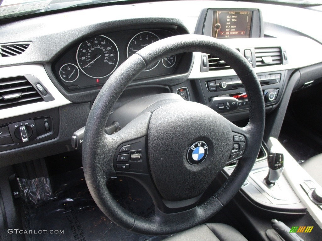 2014 3 Series 320i xDrive Sedan - Mineral Grey Metallic / Black photo #15