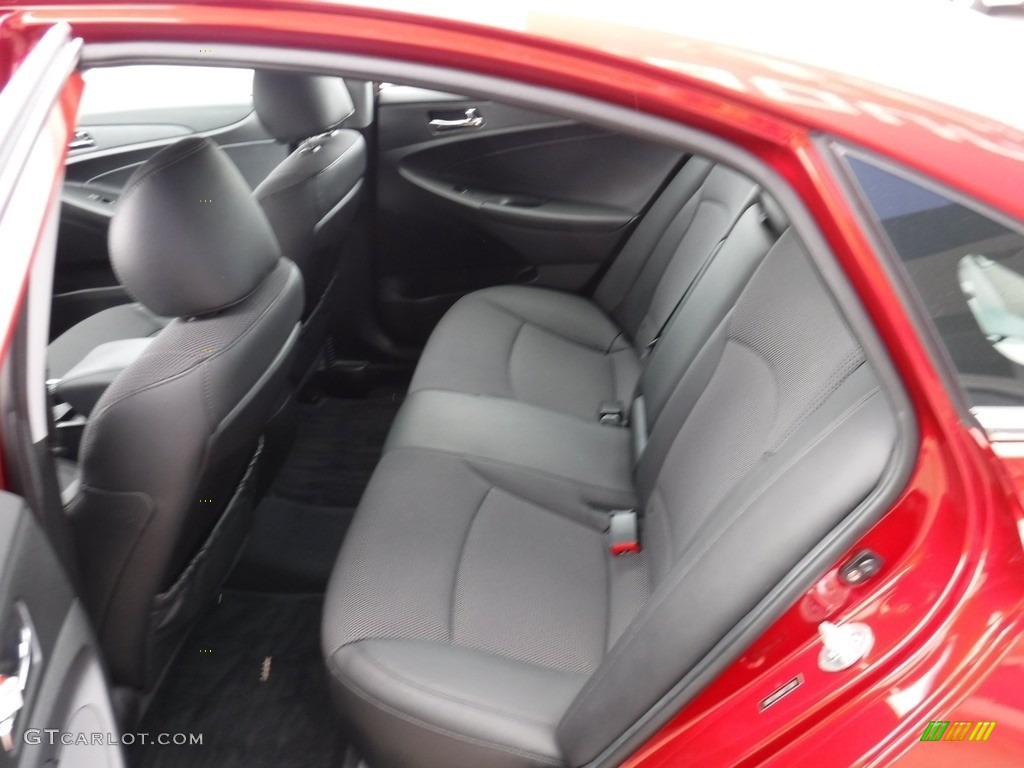 2011 Sonata SE 2.0T - Venetian Red / Black photo #21