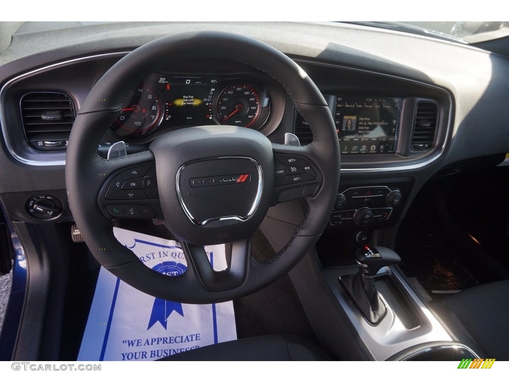 2016 Charger R/T - Jazz Blue Pearl Coat / Black photo #10