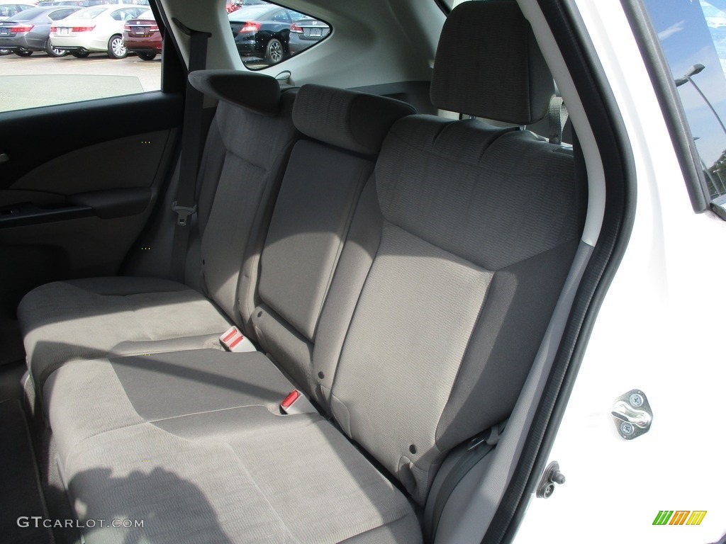 2014 CR-V LX AWD - White Diamond Pearl / Gray photo #8