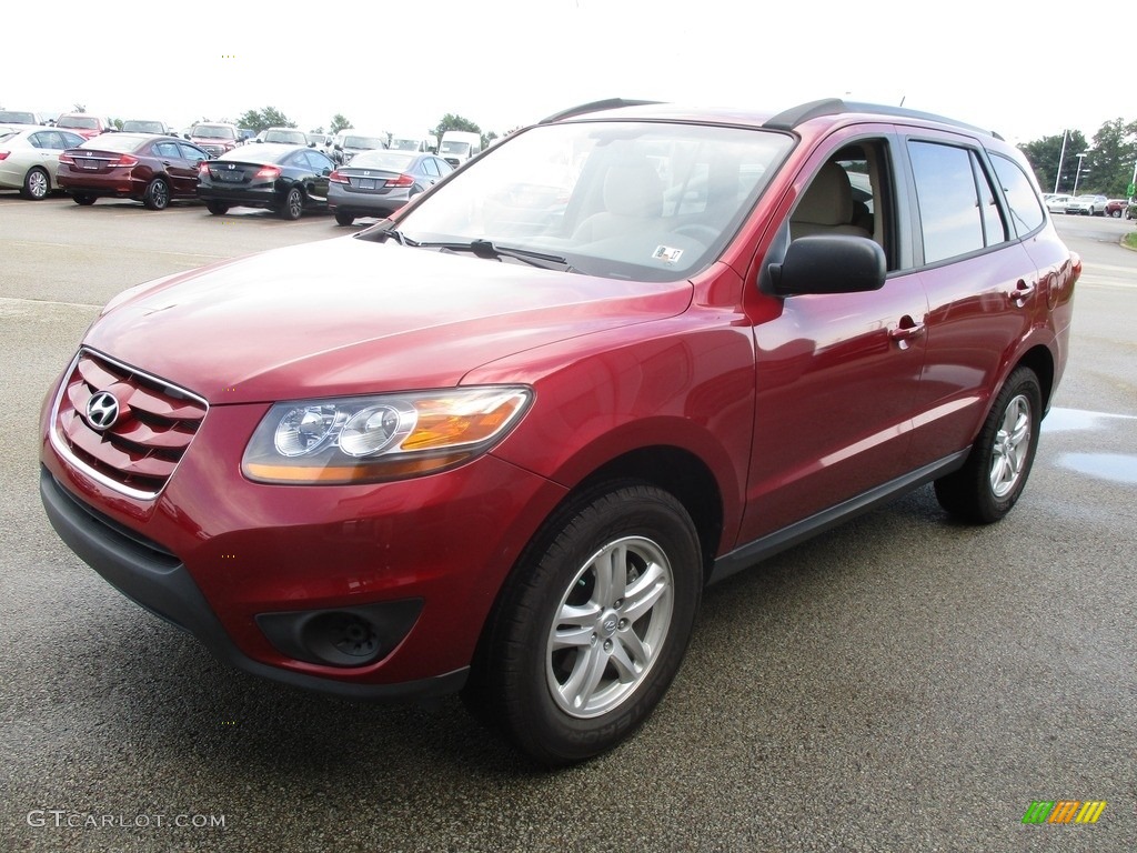 Venetian Red 2010 Hyundai Santa Fe GLS 4WD Exterior Photo #115168529