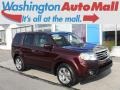 2013 Dark Cherry Pearl Honda Pilot EX-L 4WD  photo #1