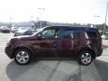 2013 Dark Cherry Pearl Honda Pilot EX-L 4WD  photo #7