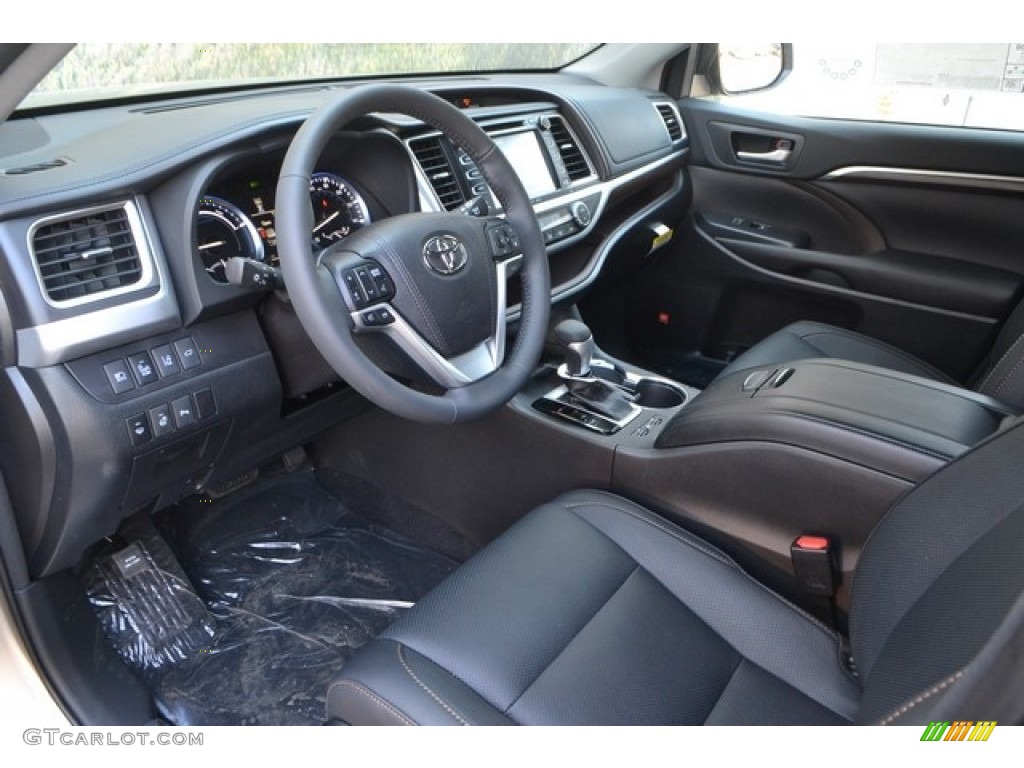 2016 Toyota Highlander Hybrid Limited Platinum AWD Interior Color Photos