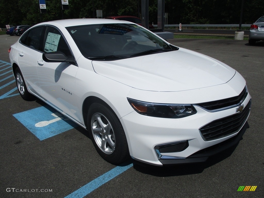 2016 Malibu LS - Summit White / Jet Black photo #8