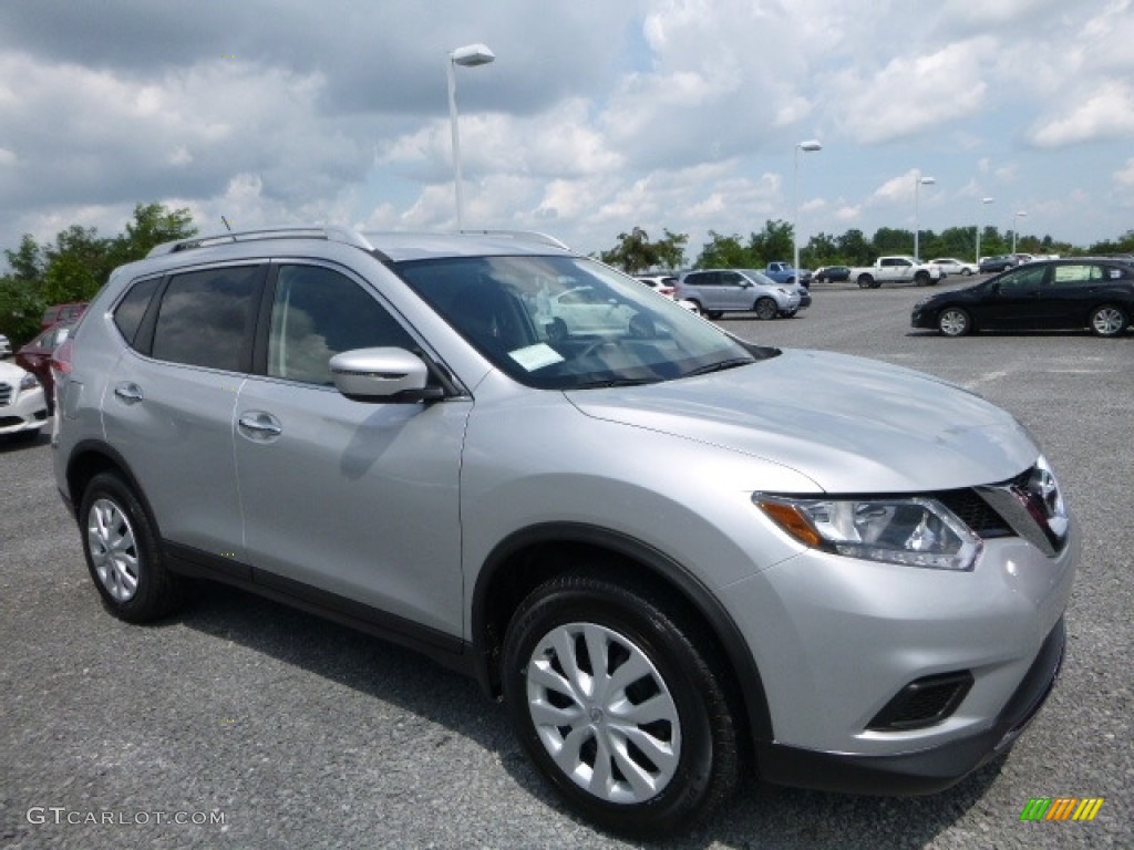 2016 Rogue S AWD - Brilliant Silver / Charcoal photo #1