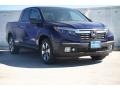 2017 Obsidian Blue Pearl Honda Ridgeline RTL  photo #1