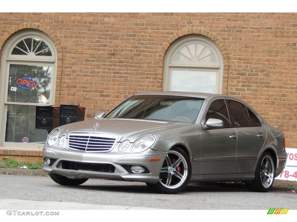 2009 E 350 Sedan - Pewter Metallic / Cashmere photo #1