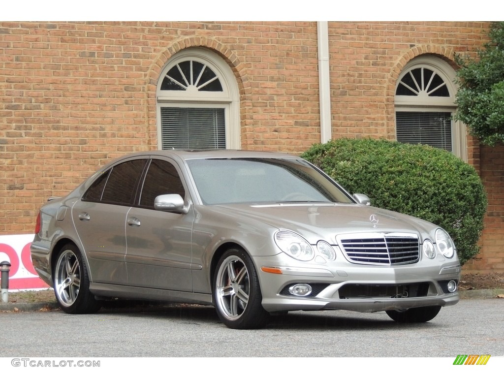 2009 E 350 Sedan - Pewter Metallic / Cashmere photo #3