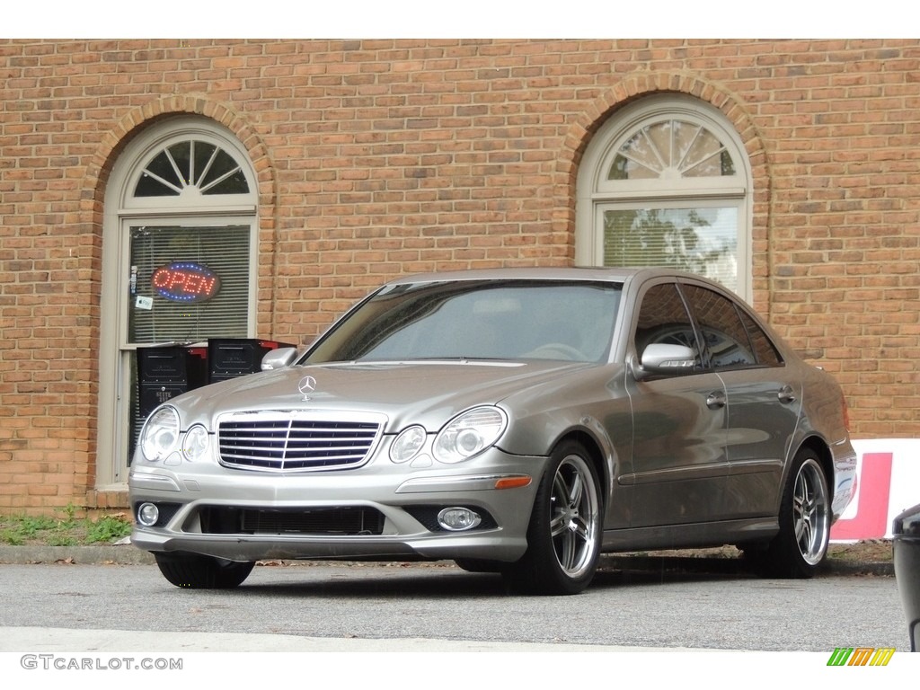 2009 E 350 Sedan - Pewter Metallic / Cashmere photo #4